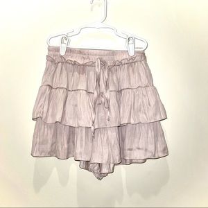 Ruffle shorts